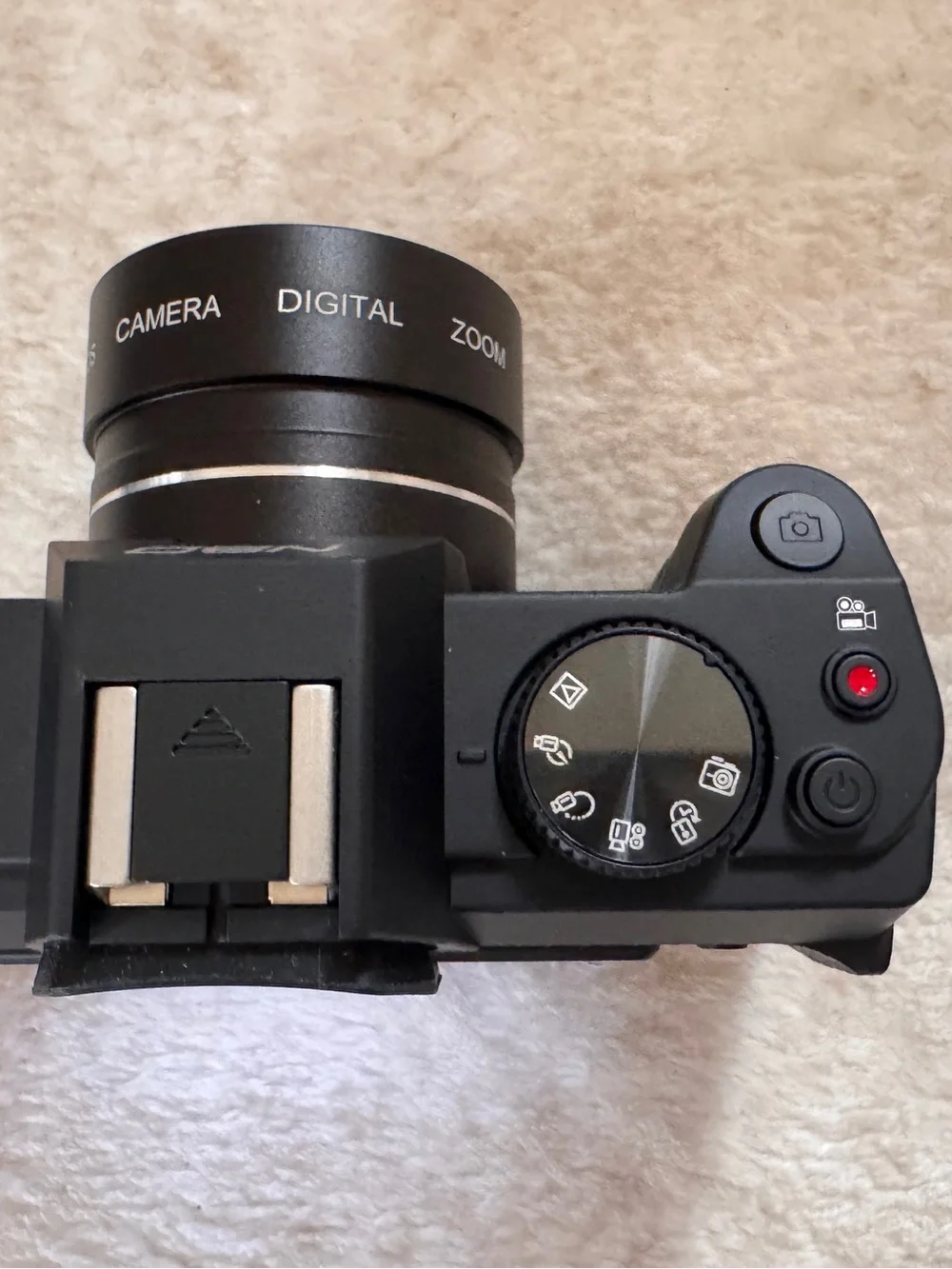 4K Digital Camera Flip Screen Vlogging Camera 48MP